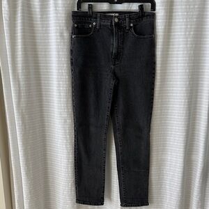 Madewell Worn Black Denim Jeans